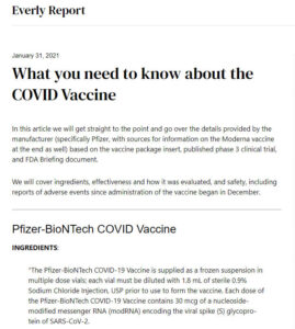 What You Need To Know About The Pfizer COVID Vaccine | Everly Report