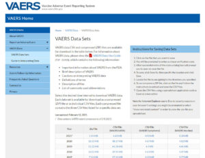 The Vaccine Adverse Event Reporting System VAERS Results | 2021-01-27